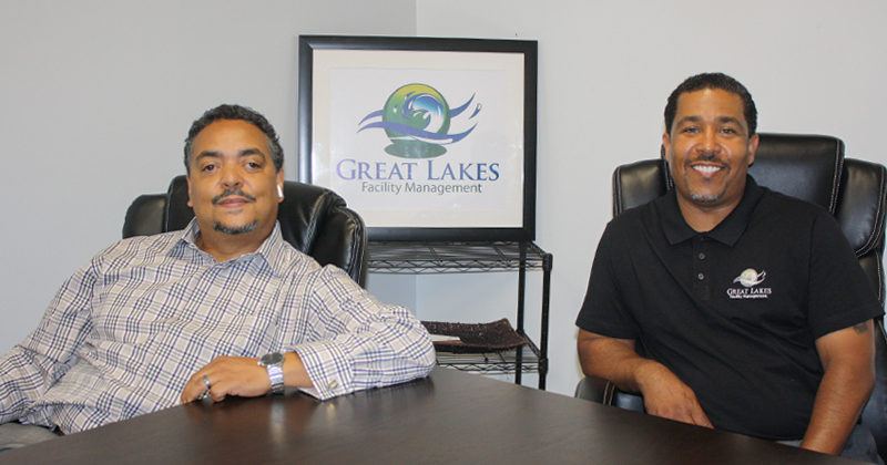 Fletcher Rheaves, owner of Great Lakes Facility Management